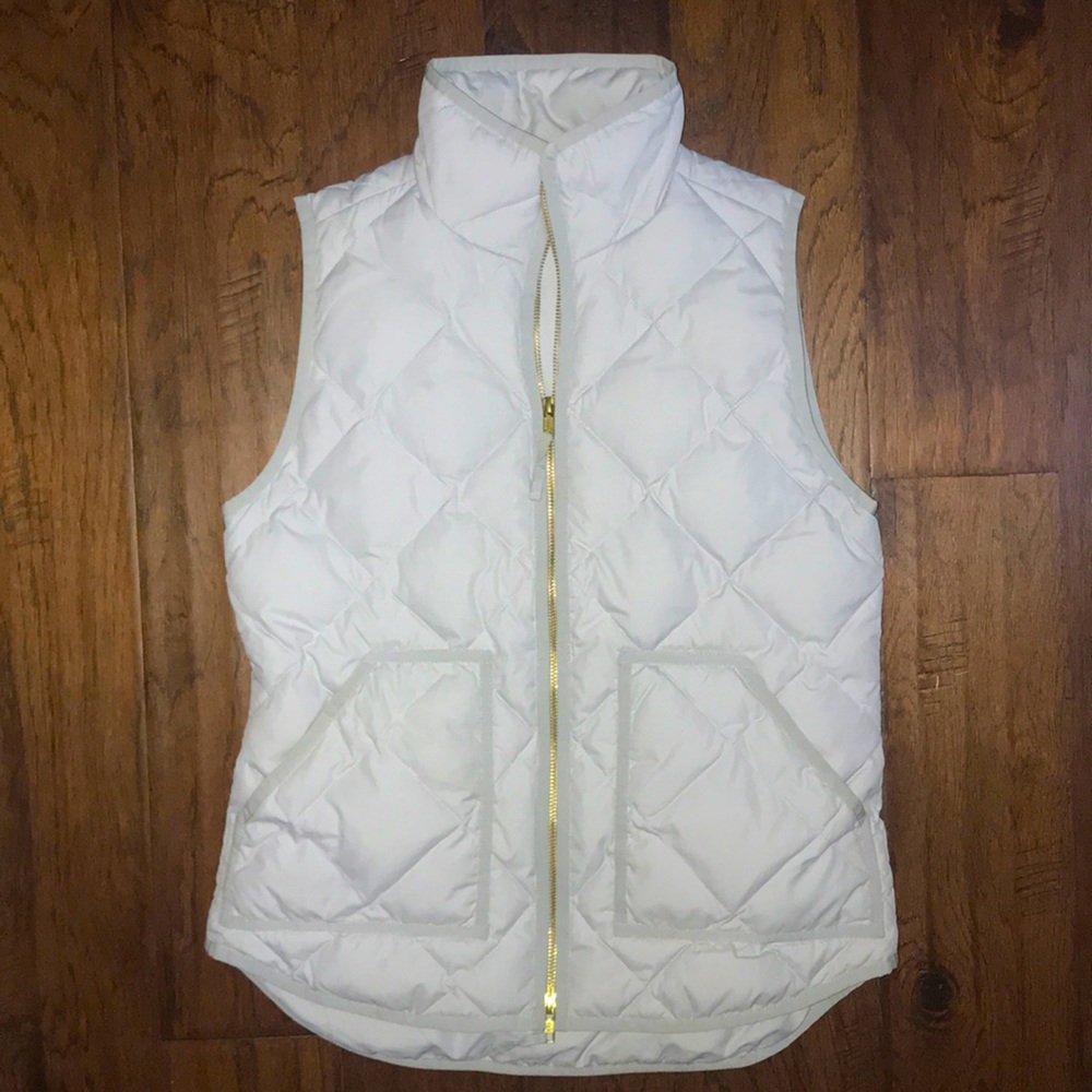 J Crew Quilted Puffer Vest